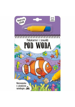 Pokoloruj i znajdź pod wodą