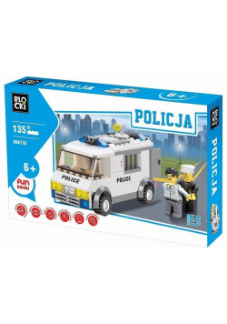 Klocki Blocki Policja Furgonetka Duża