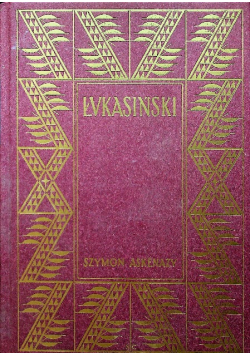 Łukasiński Tom I 1929 r.