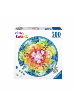 Puzzle 500 Paleta kolorów: lody