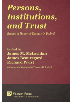 Persons, Institutions, and Trust