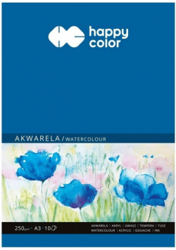 Blok akwarelowy ART A3/10K 250g HAPPY COLOR