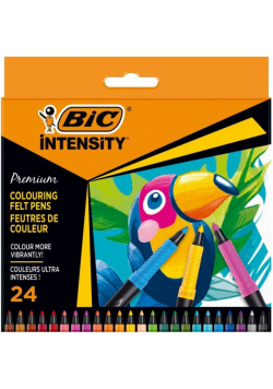 Flamastry Intensity Premium 24 kolory BIC