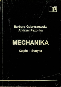 Mechanika część 1 statyka
