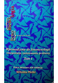Wprowadzenie do fenomenologii tom I