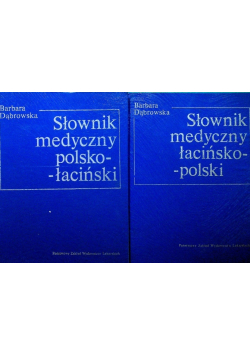 Słownik medyczny polsko łaciński / łacińsko polskii