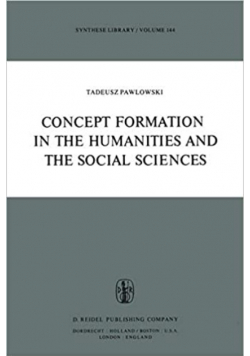 Concept Formation in the Humanities and the Social Sciences