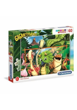 Puzzle 60 Super kolor Gigantosaurus