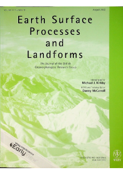 Earth Surface Processes and Landforms number 9