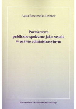 Partnerstwo publiczno-społeczne jako zasada...