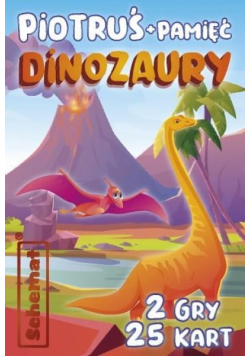 Karty Piotruś + Pamięć Dinozaury