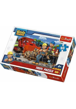 Puzzle 60 Bob i Wendy/Bob Budowniczy TREFL