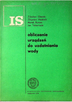 Obliczenie urządzeń do uzdatniania wody