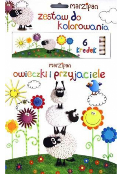 Marzipan. Owieczki i przyjaciele + kredki