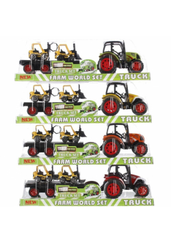 Traktor z akcesoriami laweta