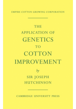 The Application of Genetics to Cotton Improvement