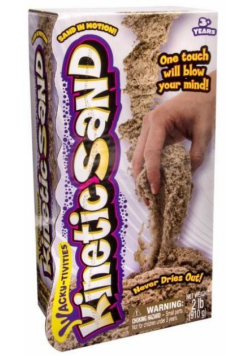 Kinetic Sand - brązowy piasek 910g