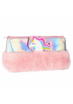 Piórnik saszetka pluszowa Unicorn