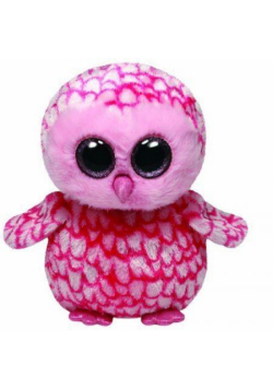 Beanie Boos Pinky - Różowa Sowa 24cm