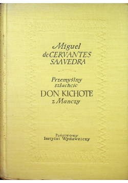 Przemyślny szlachcic Don Kichote z Manczy tom II