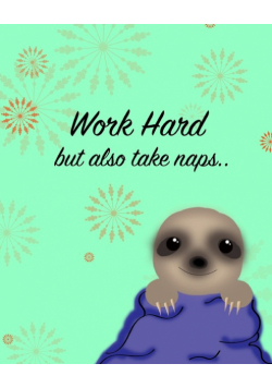Sloth Notebook - Blank Lined Notebook
