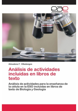 Análisis de actividades incluidas en libros de texto