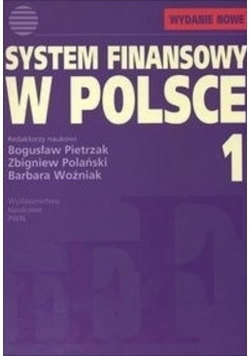 System finansowy w Polsce tom 1