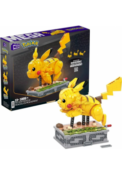 MEGA Pikachu Kolekcjonerski Pokemon do zbudowania