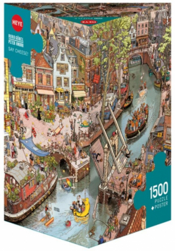 Puzzle 1500 Czas na zdjęcie ( Puzzle+plakat)