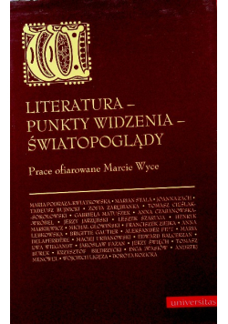 Literatura punkty widzenia światopoglądy
