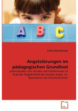 Angststörungen im pädagogischen Grundtext