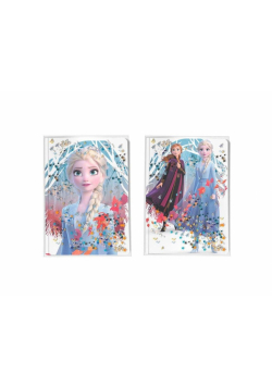 Notatnik A5/200K Frozen II mix