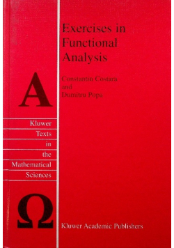 Exercises in functional analysis