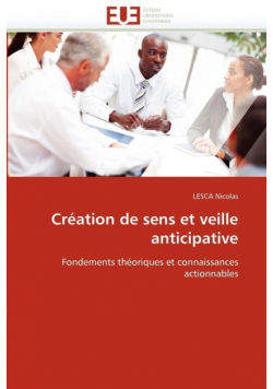 Création de sens et veille anticipative