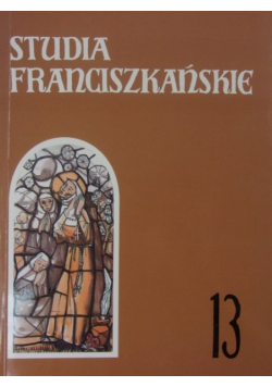 Studia Franciszkańskie 13