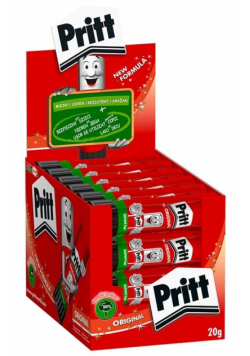 Klej w sztyfcie 20g biały (24szt)