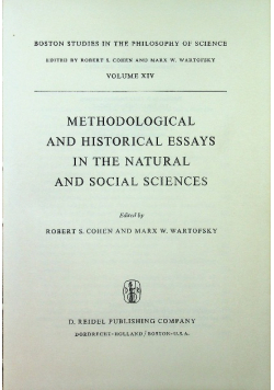 Methodological and historical essays in the natural and social sciences