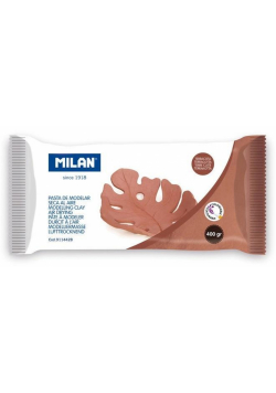 Glina do modelowania air dry 400g brązowa