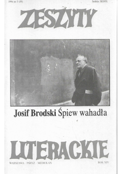 Zeszyty literackie 55 3 / 1996