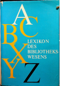 Lexikon des bibliothekswesens