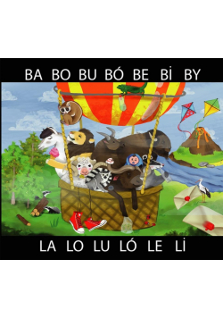 Obrazkowe sylaby BA LA