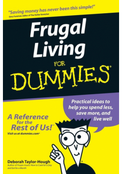 Frugal Living For Dummies