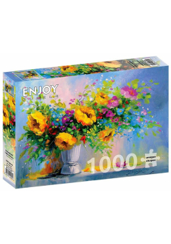 Puzzle 1000 Bukiet z żółtymi kwiatami