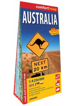 Comfort! map Australia 1:4 250 000