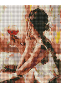 Diamentowa mozaika - Tajemniczy nieznajomy 40x50cm