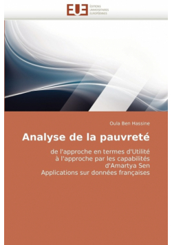 Analyse de La Pauvrete
