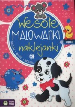 Wesołe malowanki naklejanki 4