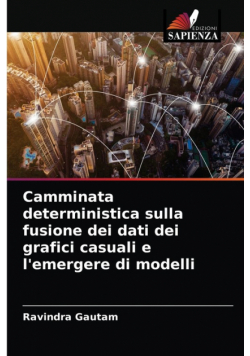 Camminata deterministica sulla fusione dei dati dei grafici casuali e l'emergere di modelli