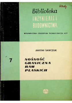 Nośność graniczna ram płaskich