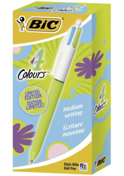 Długopis 4 Colours Fashion (12szt) BIC